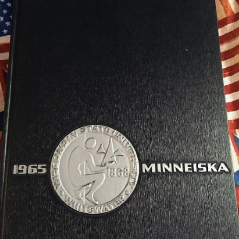 Vintage 1965 Wisconsin State University Whitewater Yearbook Minneiska WSU UW